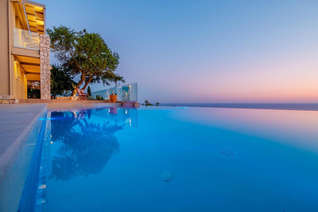 Ocean View Luxury Villa Ethra Kontogialos Экстерьер фото