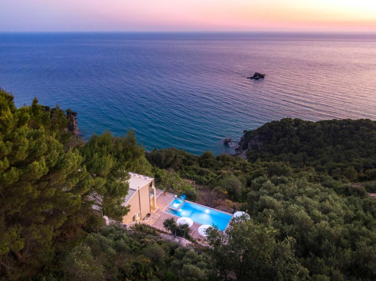 Ocean View Luxury Villa Ethra Kontogialos Экстерьер фото